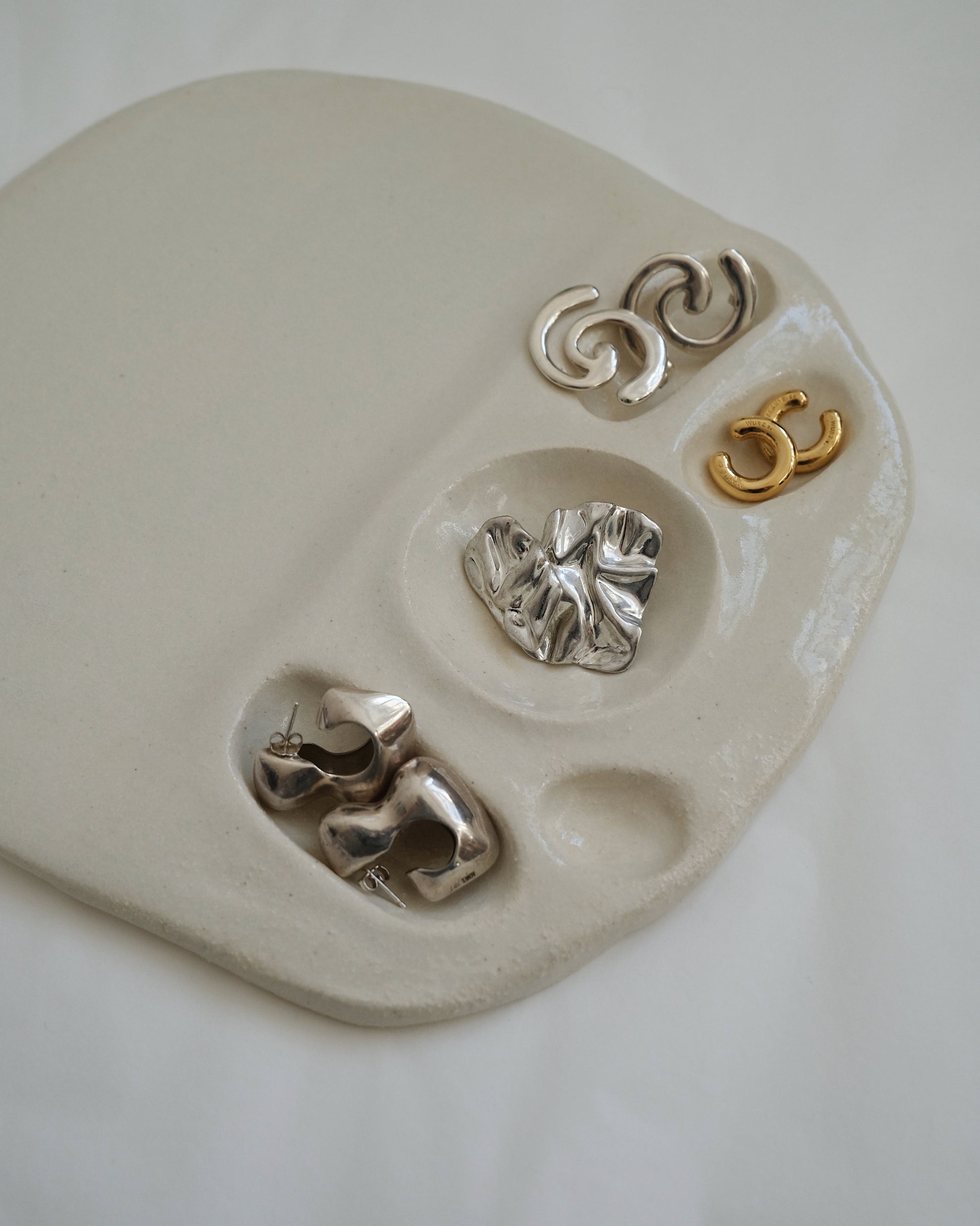 Talerz Snack Plate White Milk