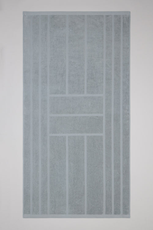 Duży ręcznik kąpielowy Cement