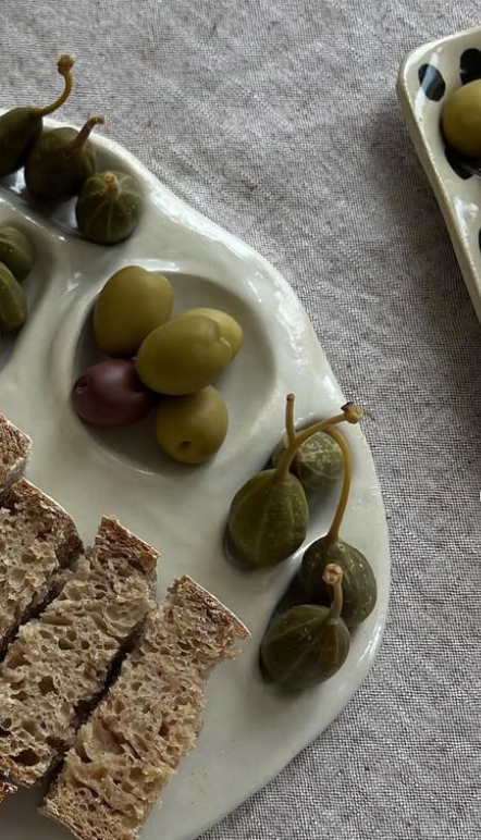 Talerz Snack Plate White Milk