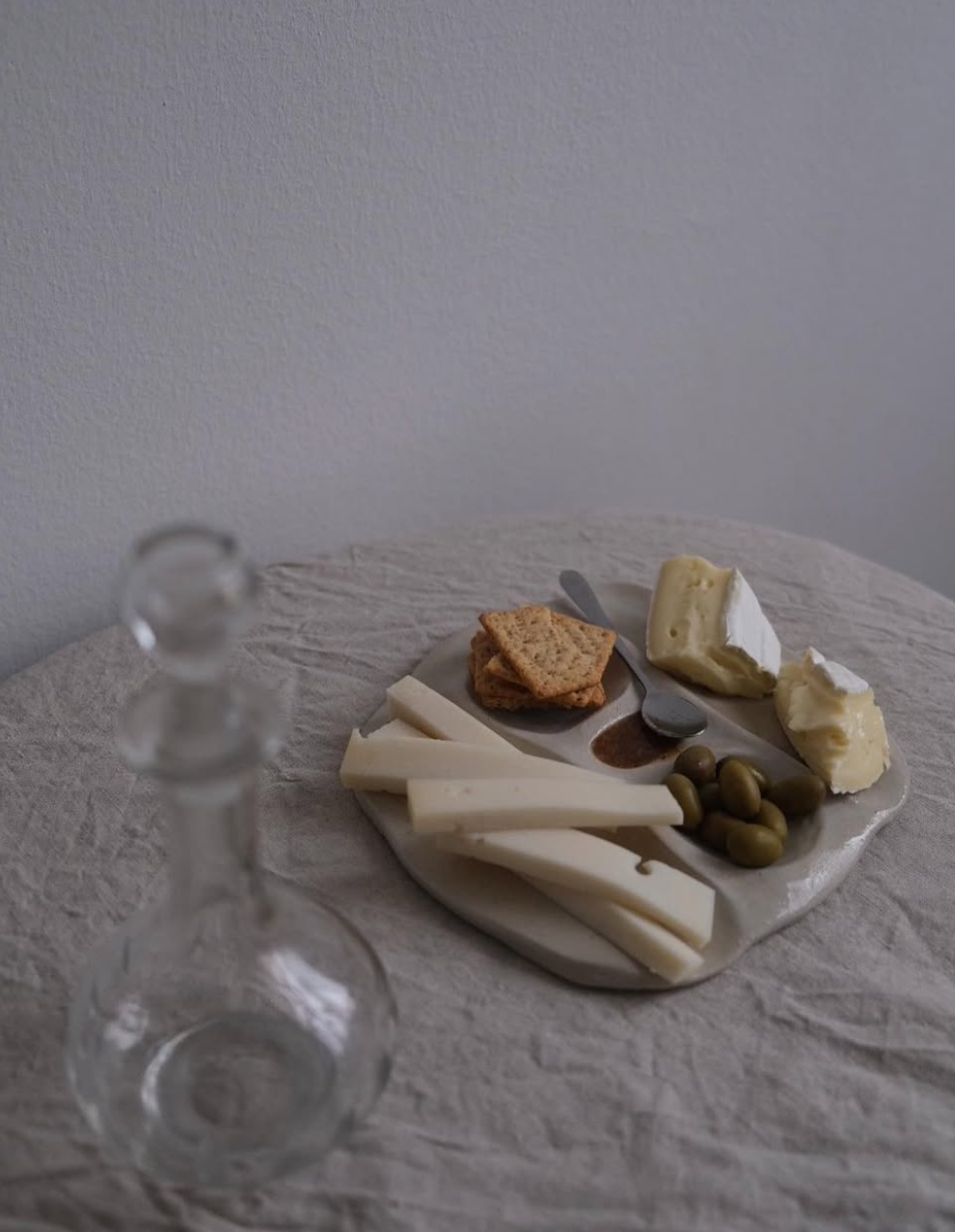 Talerz Snack Plate White Milk