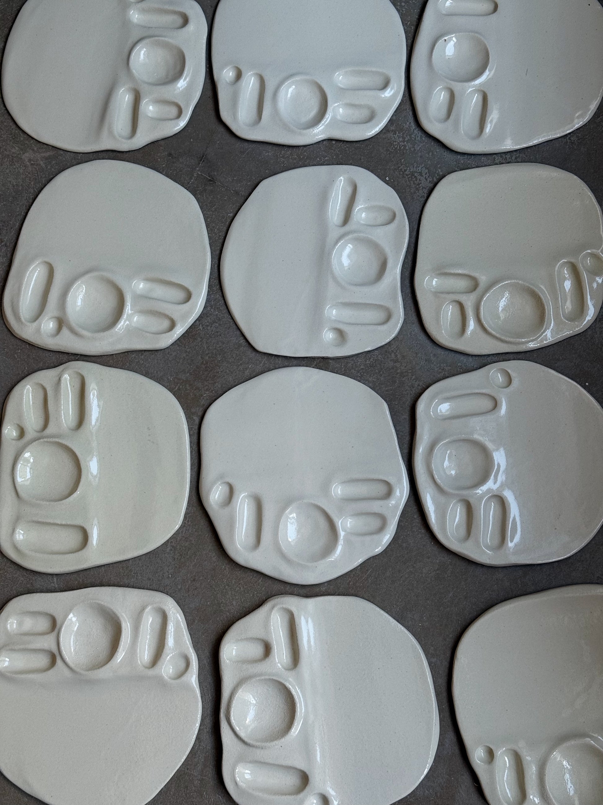 Talerz Snack Plate White Milk